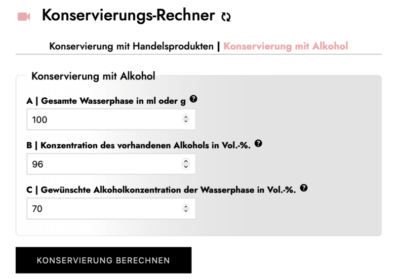Alkohol verdünnen In zwei Schritten erklärt Olionatura