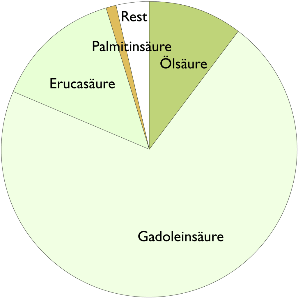 Fettsäurespektrum von Jojobaöl