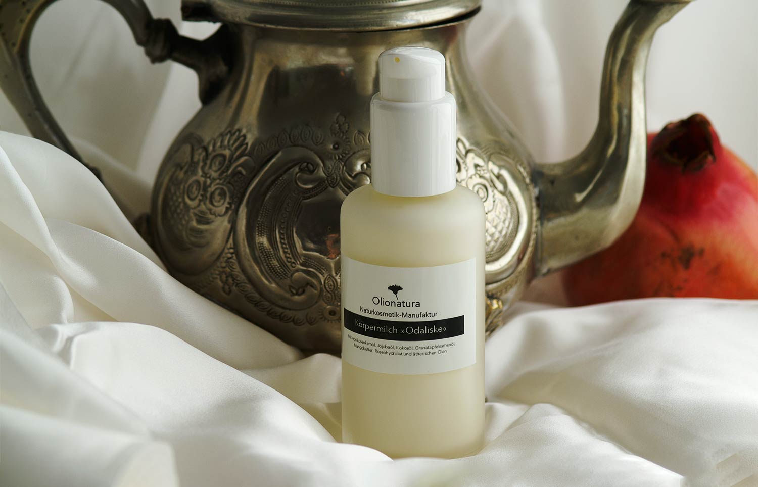 Körpermilch Odaliske, Formulierung von Olionatura