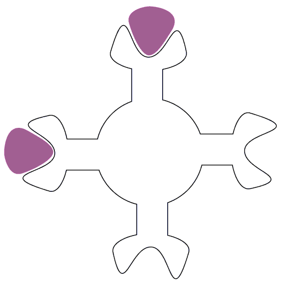 Konservierungsmittel-Molekül mit freien Kapazitäten